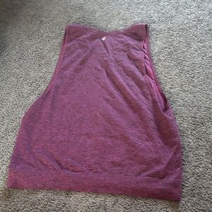 lululemon athletica Maroon Tank Top